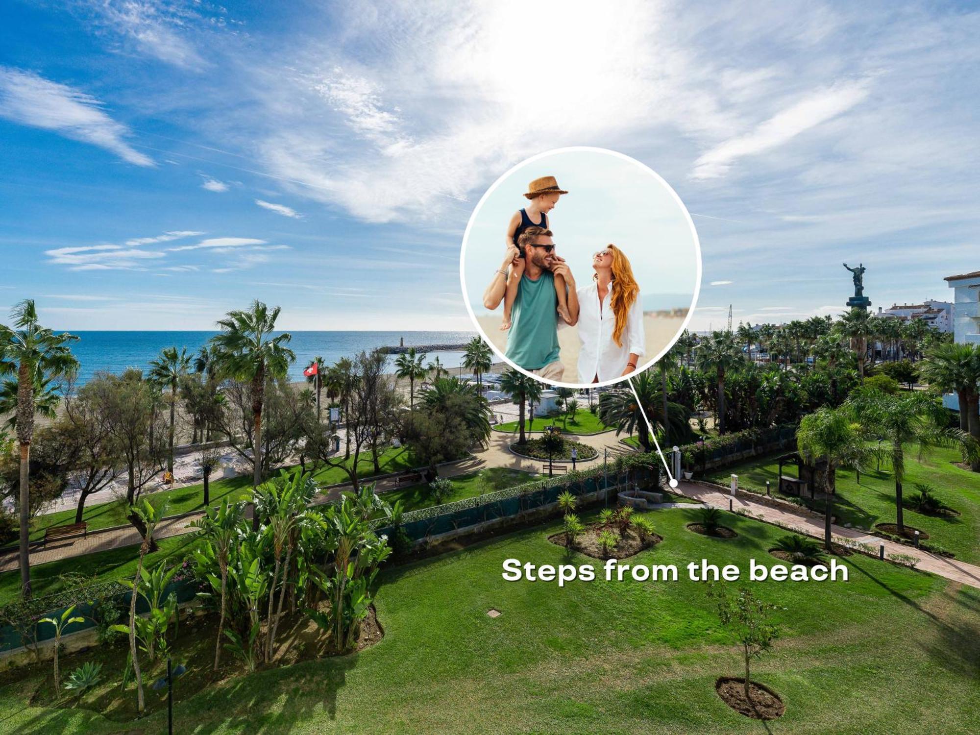 Apartamento Vacation I 1 Puerto Banus Sea Front Rental, Renovated *